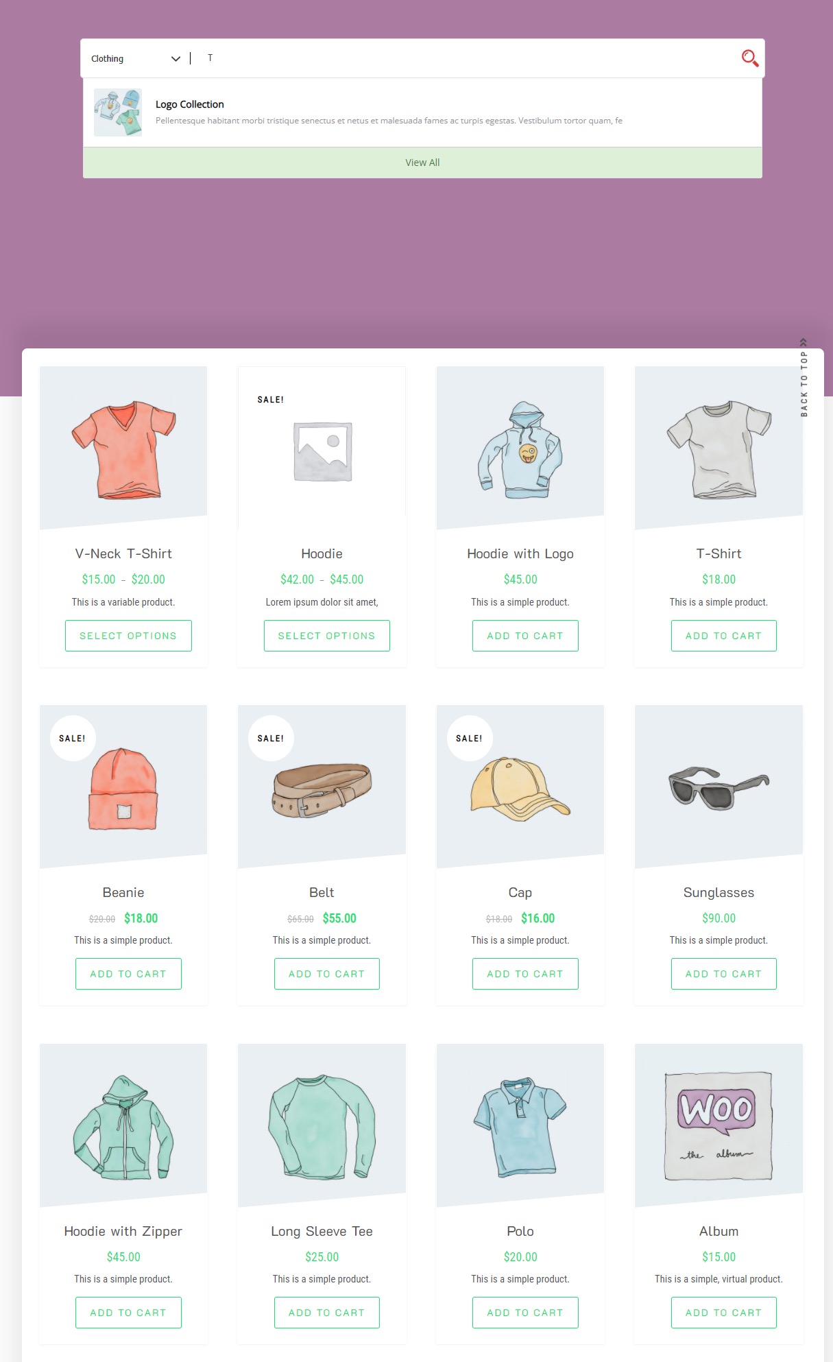 Advanced Product Search For WooCommerce легкий