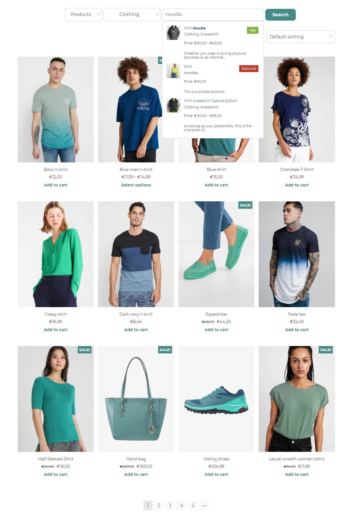 YITH WooCommerce AJAX Search продуманный